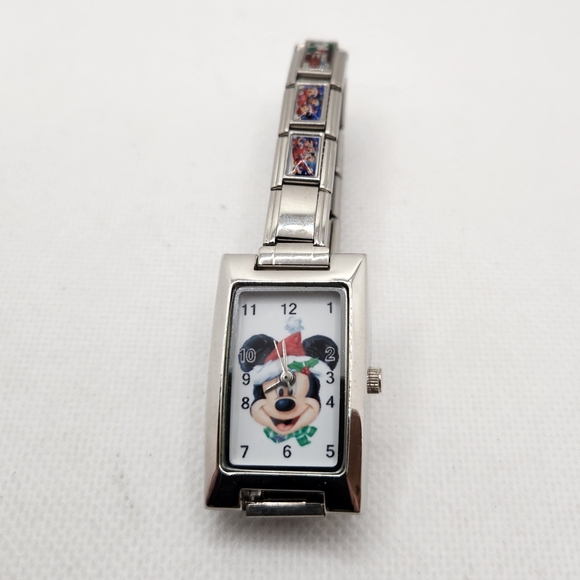 Disney Silver Watch with Mickey Mouse Design - Picture 2 of 5